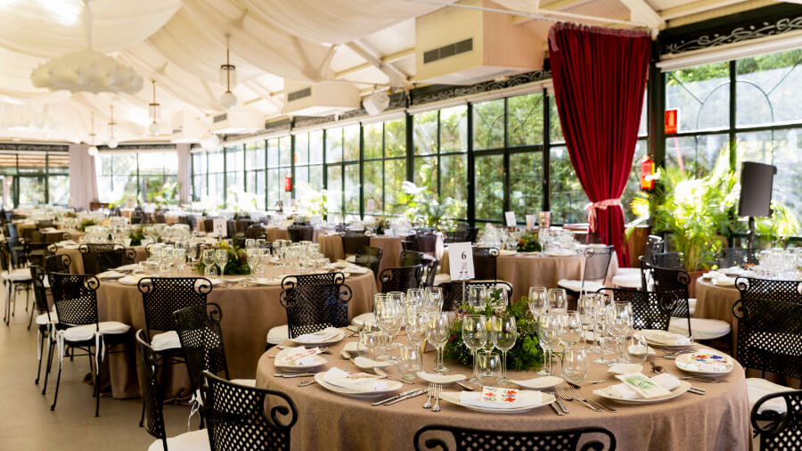 Salón para celebración de boda